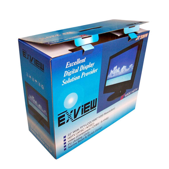 Achetez l'E-cannelure en gros faite sur commande les boîtes de expédition de carton d'emballage de carton ondulé