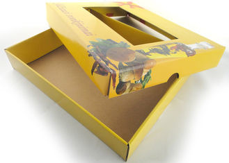Corrugated Shipping Window Packaging Boxes UV Coating Matt Lamination