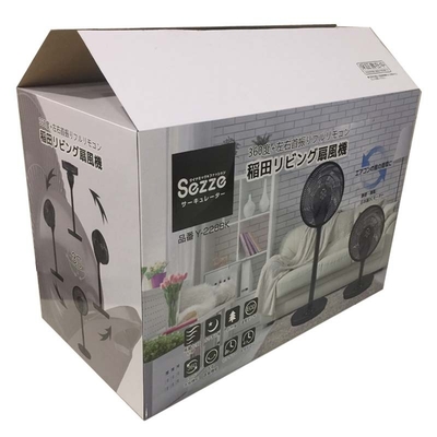acheter Le carton ondulé imprimé d'EB cannelure a rainé des boîtes pour l'appareil électroménager online manufacture