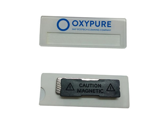 acheter Étiquettes de nom personnalisées Titulaire Magnétique Plaques de nom du personnel Badges de nom avec logo personnalisé online manufacture