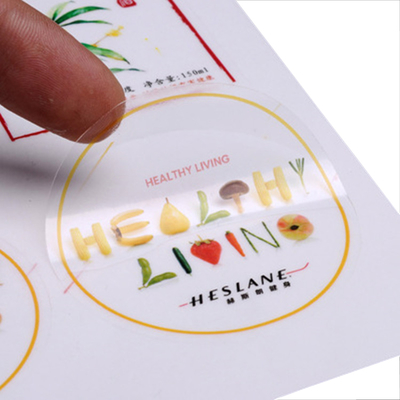 acheter Autocollants transparents personnalisés bon marché, étiquettes adhésives claires imperméables avec impression de design online manufacture