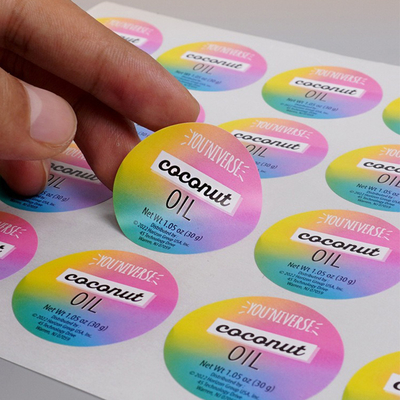 acheter Autocollants en papier imprimés personnalisés, étiquettes adhésives écologiques et économiques, autocollants commerciaux online manufacture