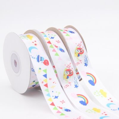 Acheter Ruban de satin imprimé personnalisé avec logo | Ruban de satin polyester personnalisé fabrication en ligne