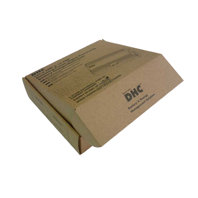 acheter L'E-cannelure faite sur commande Papier d'emballage a ridé les cartons d'expédition de papier d'annonces avec l'impression d'illustration online manufacture