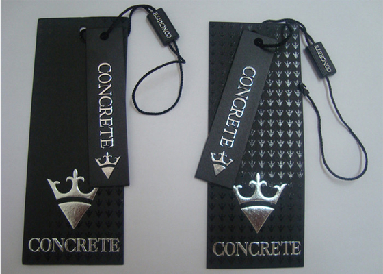 acheter La coutume a imprimé le vêtement de papier Hang Tags Matt Lamination Spot le nom qu'UV étiquette pour l'habillement online manufacture