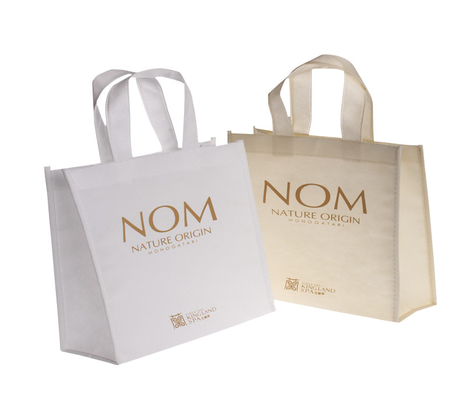 acheter Sacs à main non tissés Impression de sacs à main promotionnels non tissés avec logo personnalisé online manufacture