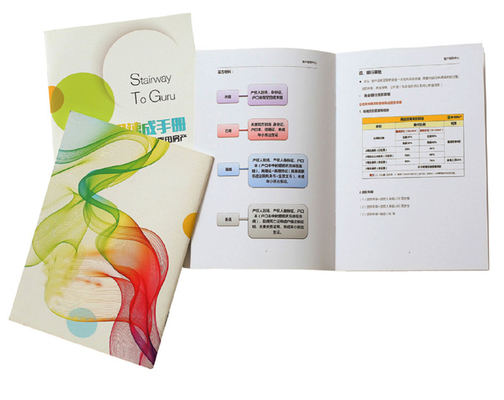 acheter Livre polychrome de magazine de photo de place de terre de pli de Bi d'impression de livret de brochure online manufacture