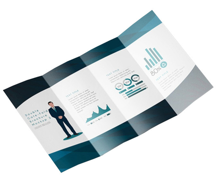 acheter Impression pliable de carte de visite professionnelle de visite, papier d'art d'impression du tract A5 polychrome online manufacture