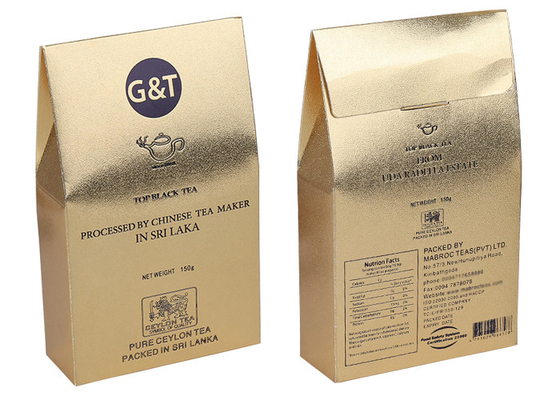 acheter Fabricant de boîtes en carton de boîte de papier d'emballage de thé écologique personnalisé online manufacture