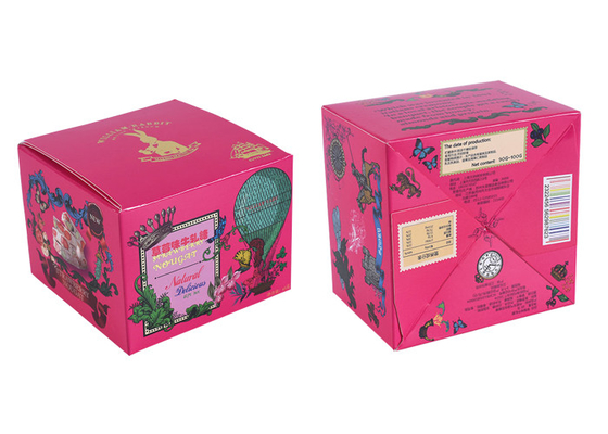 Un bon prix. La sucrerie de papier faite sur commande personnalisée met en boîte l'emballage alimentaire avec l'impression de conception en ligne