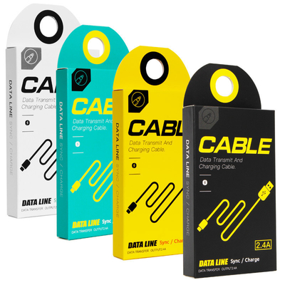 Un bon prix. Fabricant de boîtes d'emballage de marchandises de boîtes de papier de câble USB bon marché faites sur commande en ligne