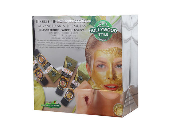 Le volume de empaquetage cosmétique imprimé fait sur commande de sacs en papier de fantaisie de ruban à vendre