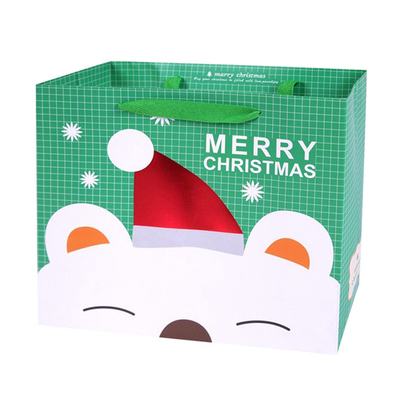 Un bon prix. La marque de papier forte d'extra large fait sur commande met en sac l'impression de coût avec la stratification brillante en ligne