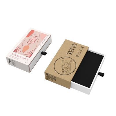 Un bon prix. Carton personnalisé tiroir cadeau boîte de tiroir bijoux boîte d'emballage tiroir coulissant style boîte cadeau en ligne