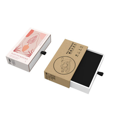 Carton personnalisé tiroir cadeau boîte de tiroir bijoux boîte d'emballage tiroir coulissant style boîte cadeau