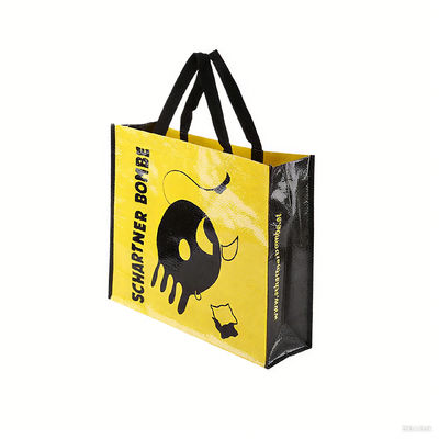 Un bon prix. Sacs à main en tissus laminés en PP Sacs de magasinage et de promotion imprimés sur mesure en ligne