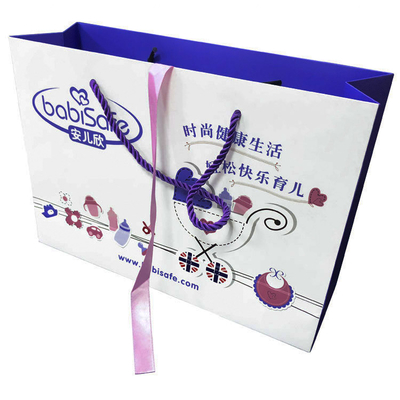 Un bon prix. Fabricants de luxe faits sur commande de Carry Bag With Artwork Printing de livre blanc en ligne