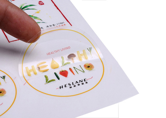 Un bon prix. Le produit fait sur commande transparent marque la forme de cercle flexible durable pour des cosmétiques en ligne