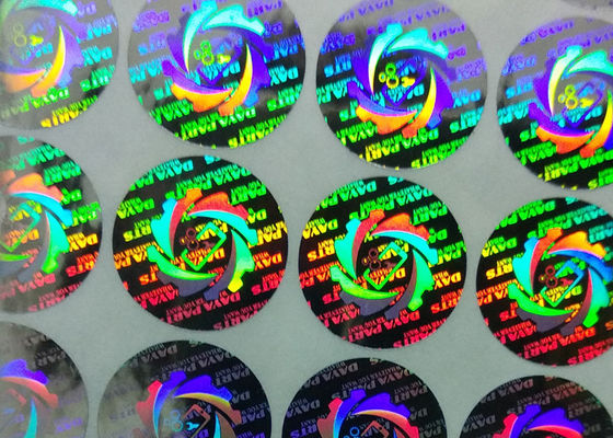 Étiquettes holographiques laser 3D à usage unique